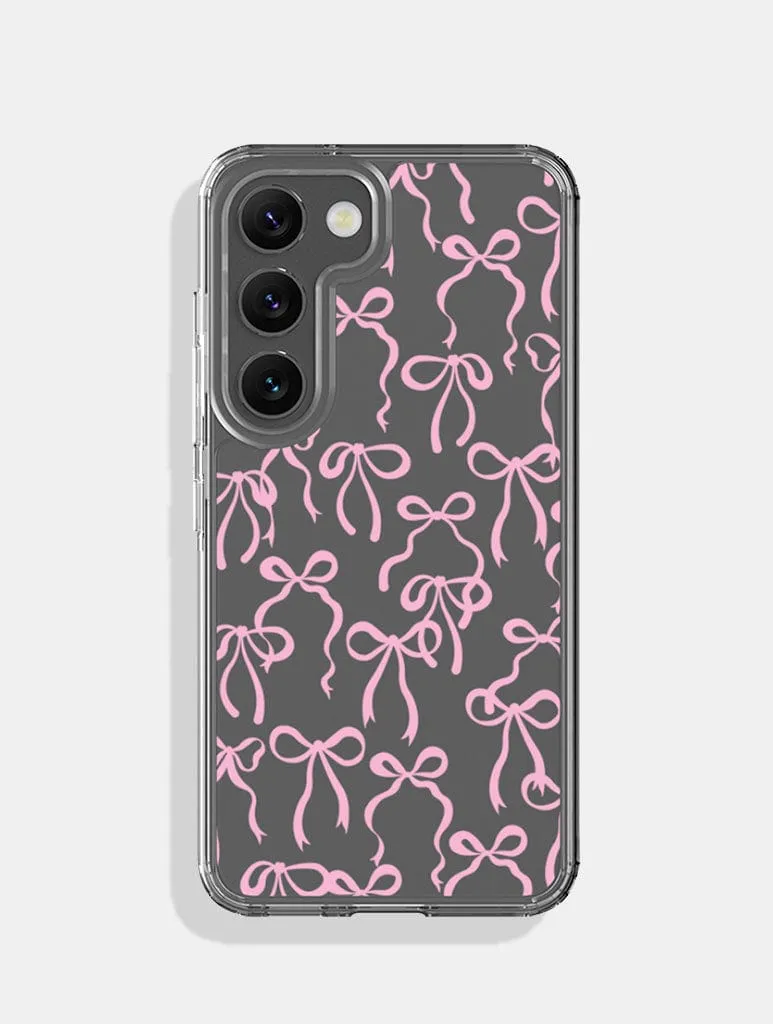 Pink Bows Android Case sold by Skinnydip London
