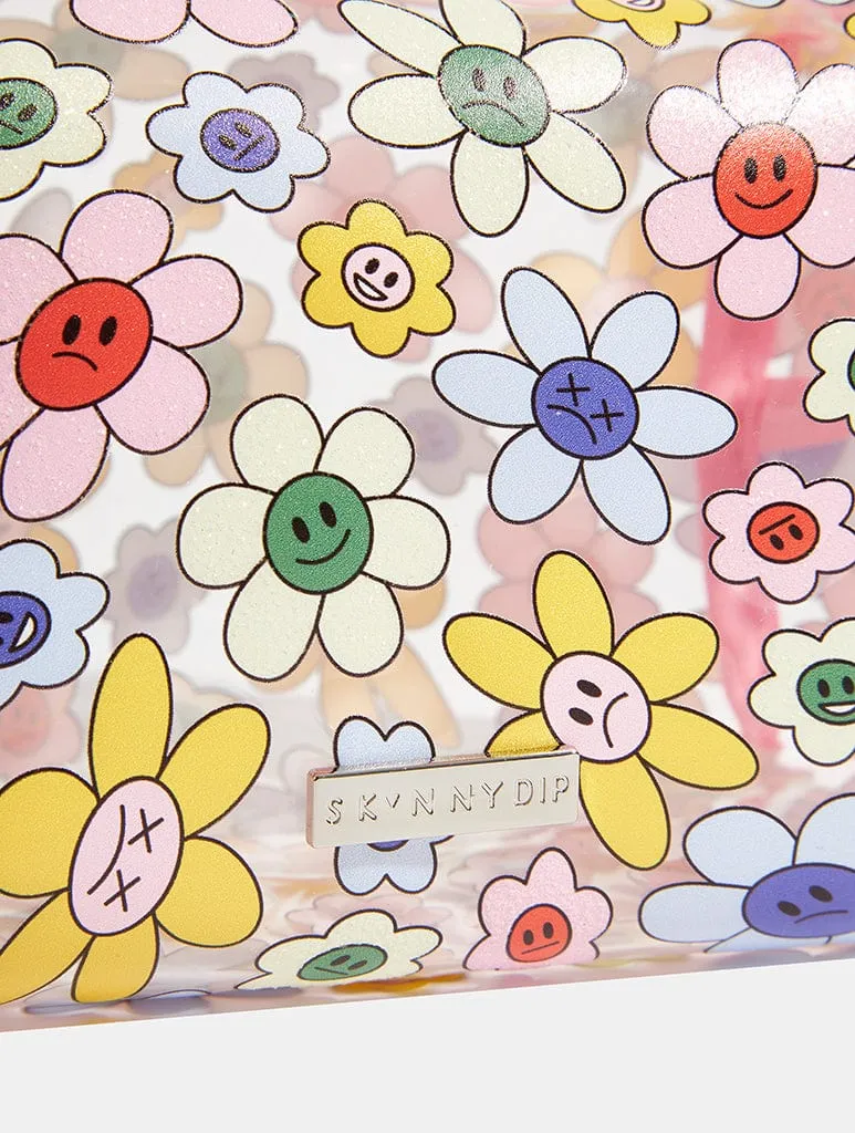 Moody Flowers Makeup Bag sold by Skinnydip London product image thumbnail 4