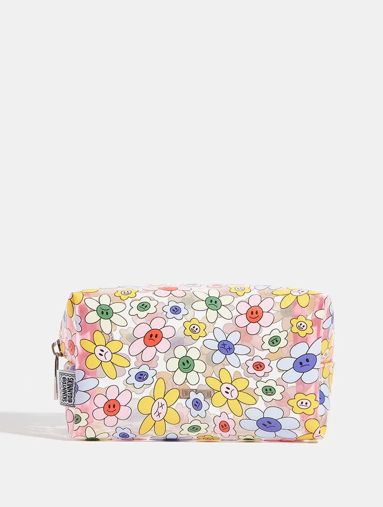 Moody Flowers Makeup Bag sold by Skinnydip London