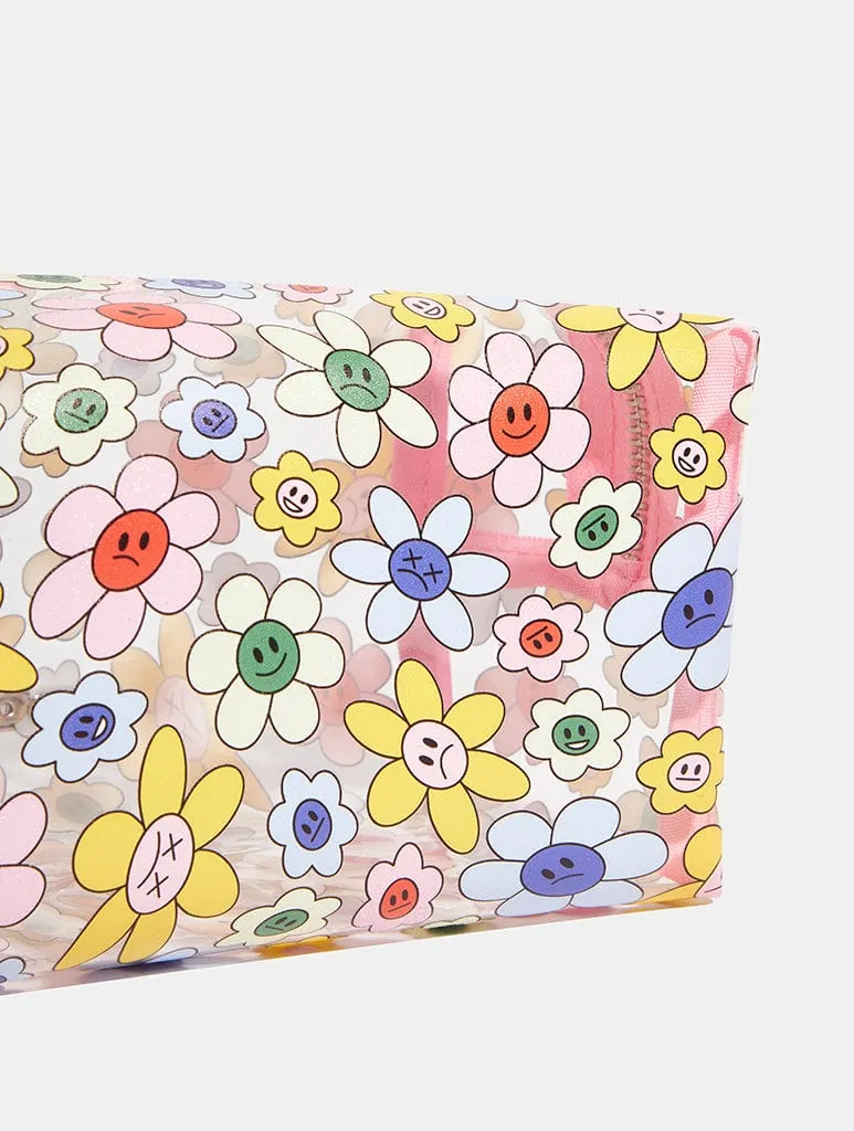 Moody Flowers Makeup Bag sold by Skinnydip London product image thumbnail 2