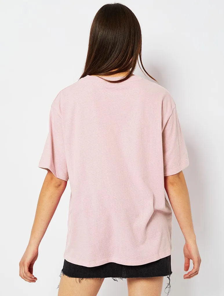 Disney Little Mermaid Sunset T-Shirt in Pink sold by Skinnydip London product image thumbnail 2