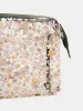 Chocolate Ditsy Floral Wash Bag sold by Skinnydip London