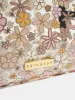 Chocolate Ditsy Floral Wash Bag sold by Skinnydip London
