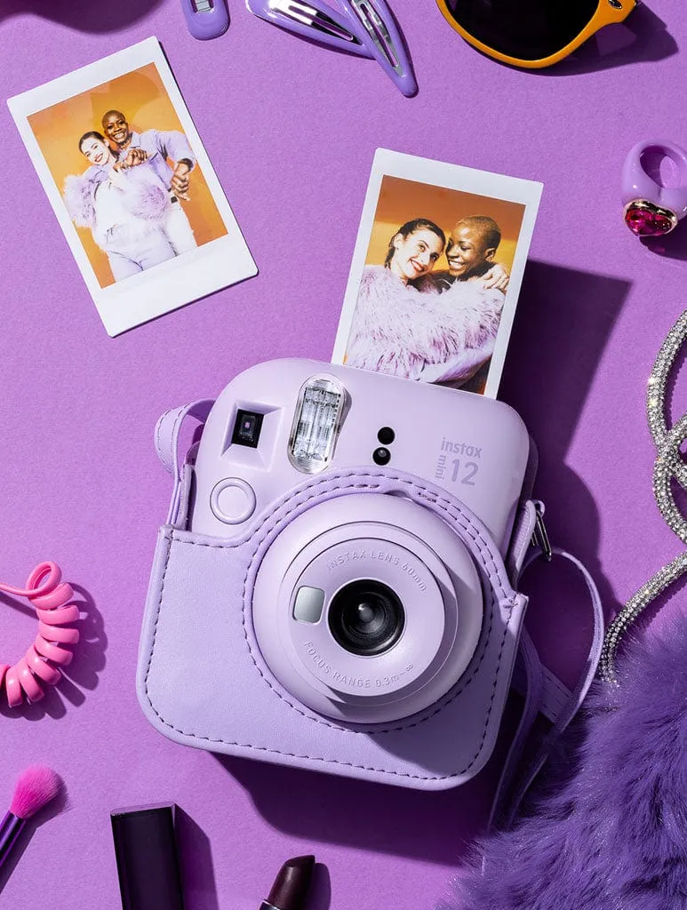 Instax Mini 12 Case - Lilac Purple sold by Skinnydip London