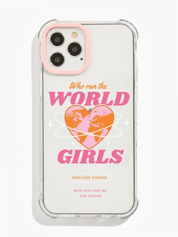 Run the World Shock iPhone Case sold by Skinnydip London
