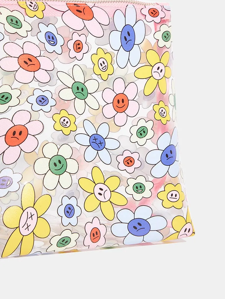 Moody Flowers Wash Bag sold by Skinnydip London product image thumbnail 2