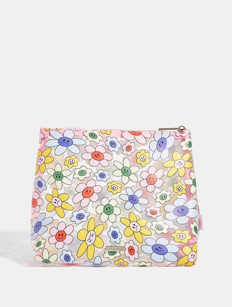 Moody Flowers Wash Bag sold by Skinnydip London product image thumbnail 5
