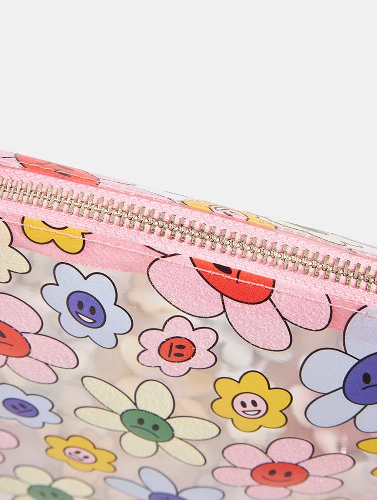 Moody Flowers Wash Bag sold by Skinnydip London product image thumbnail 4