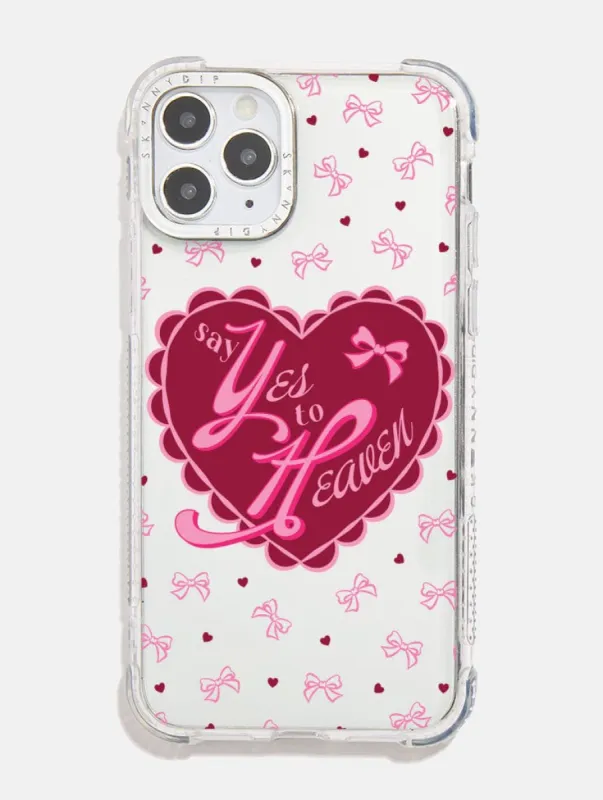 Say Yes To Heaven Shock iPhone Case made by Skinnydip London