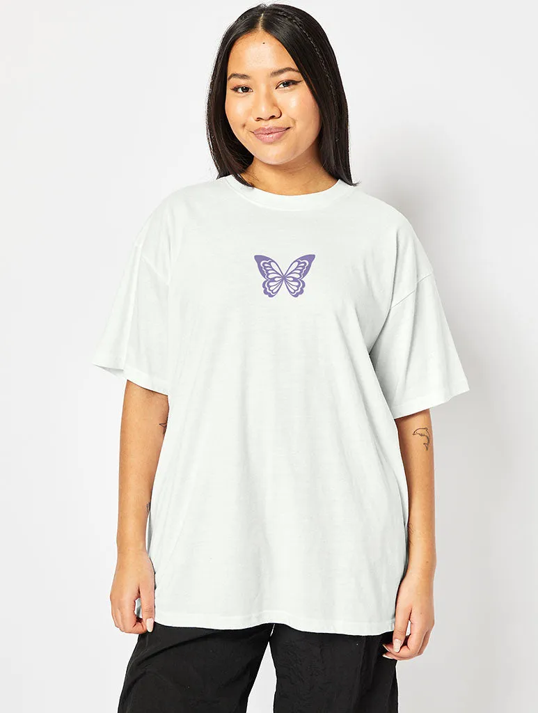 Guts T-Shirt in Ecru sold by Skinnydip London product image thumbnail 2