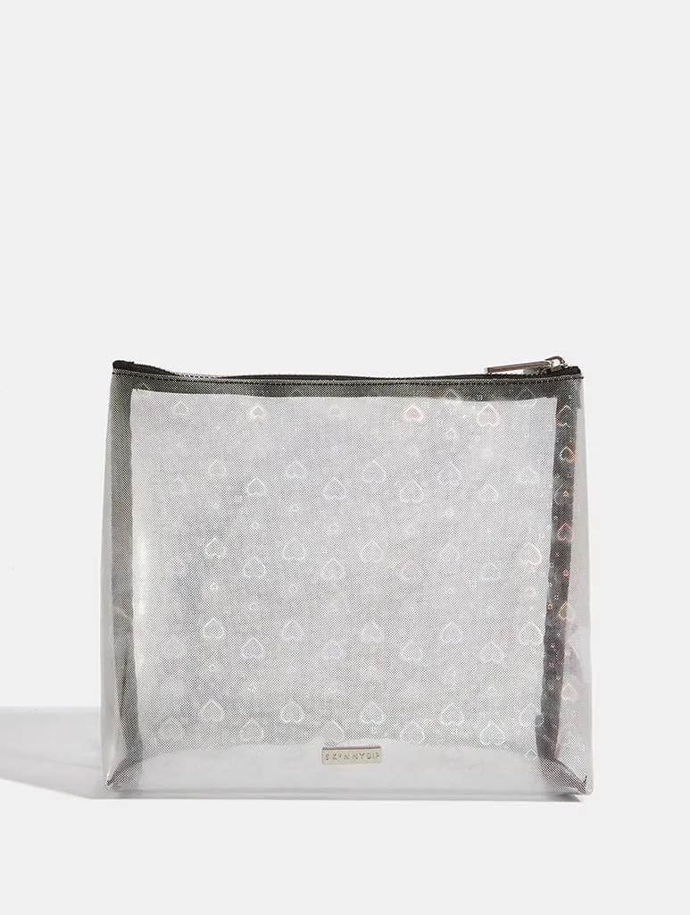 Minimal Heart Wash Bag sold by Skinnydip London product image thumbnail 3