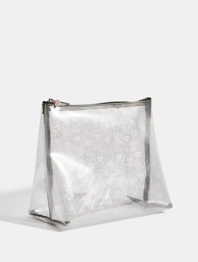 Minimal Heart Wash Bag sold by Skinnydip London product image thumbnail 4