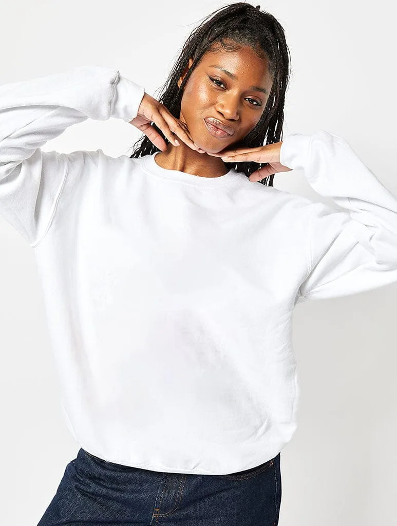 Passenger Princess Sweatshirt In White sold by Skinnydip London product image thumbnail 2