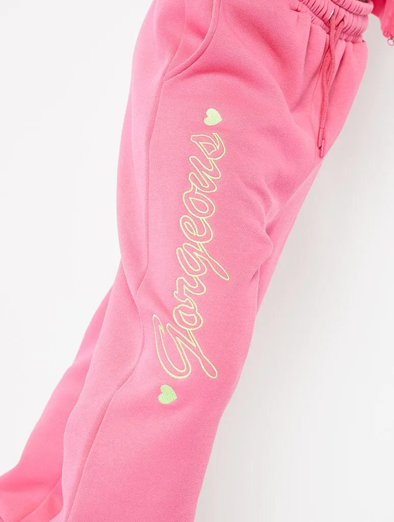 Pink Gorgeous Girls Joggers sold by Skinnydip London product image thumbnail 2