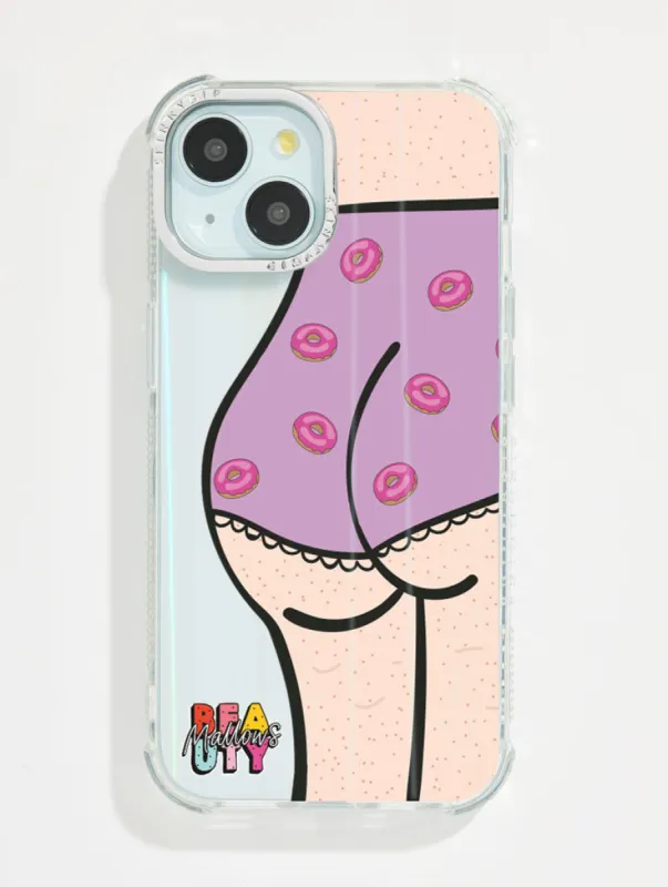 Mallows Beauty x Skinnydip Violet Glaze Bum Shock iPhone Case sold by Skinnydip London