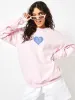 In My Bride Era Sweatshirt In Pink sold by Skinnydip London