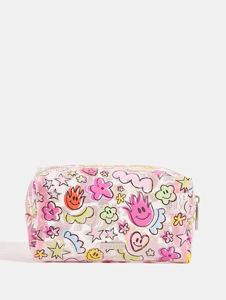 Crayon Doodle Makeup Bag sold by Skinnydip London product image thumbnail 3