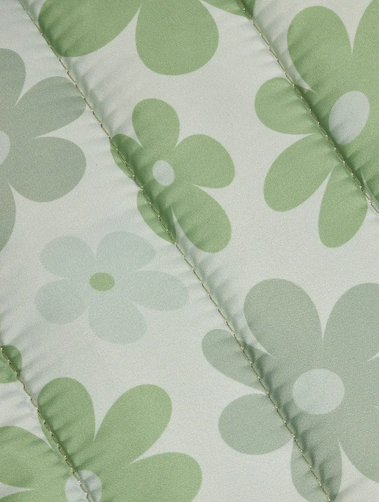 Warped Sage Flower Laptop Sleeve sold by Skinnydip London product image thumbnail 2