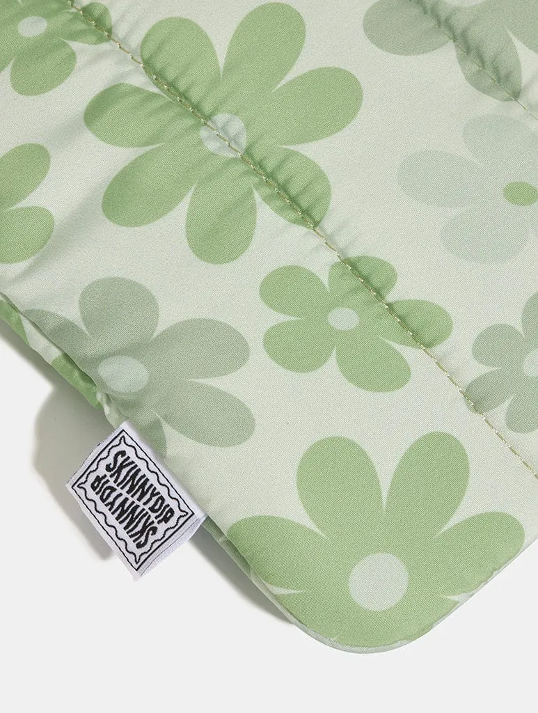 Warped Sage Flower Laptop Sleeve sold by Skinnydip London product image thumbnail 5