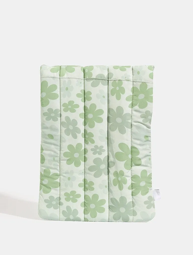 Warped Sage Flower Laptop Sleeve sold by Skinnydip London product image thumbnail 4