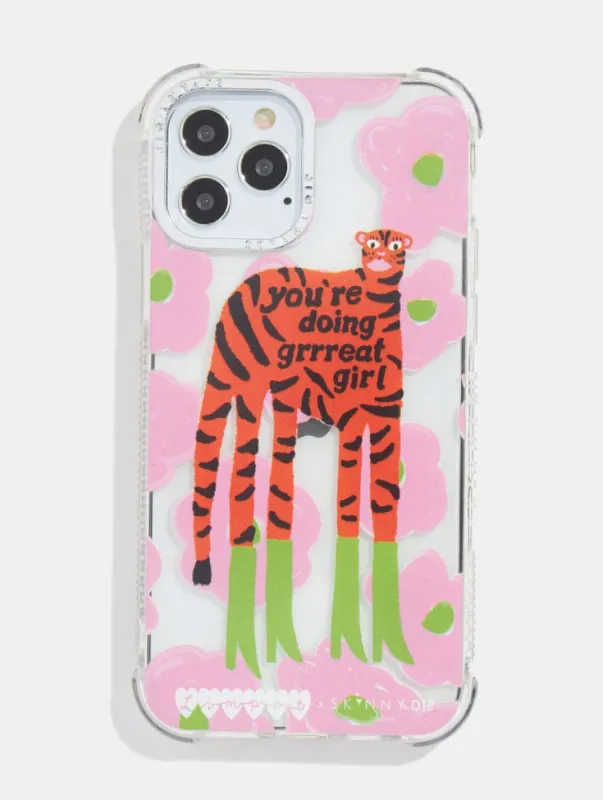 Limpet x Skinnydip You're Doing Great Girl Shock iPhone Case sold by Skinnydip London