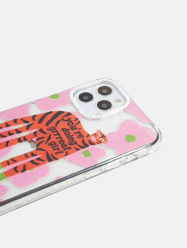 Limpet x Skinnydip You're Doing Great Girl Shock iPhone Case sold by Skinnydip London product image thumbnail 3