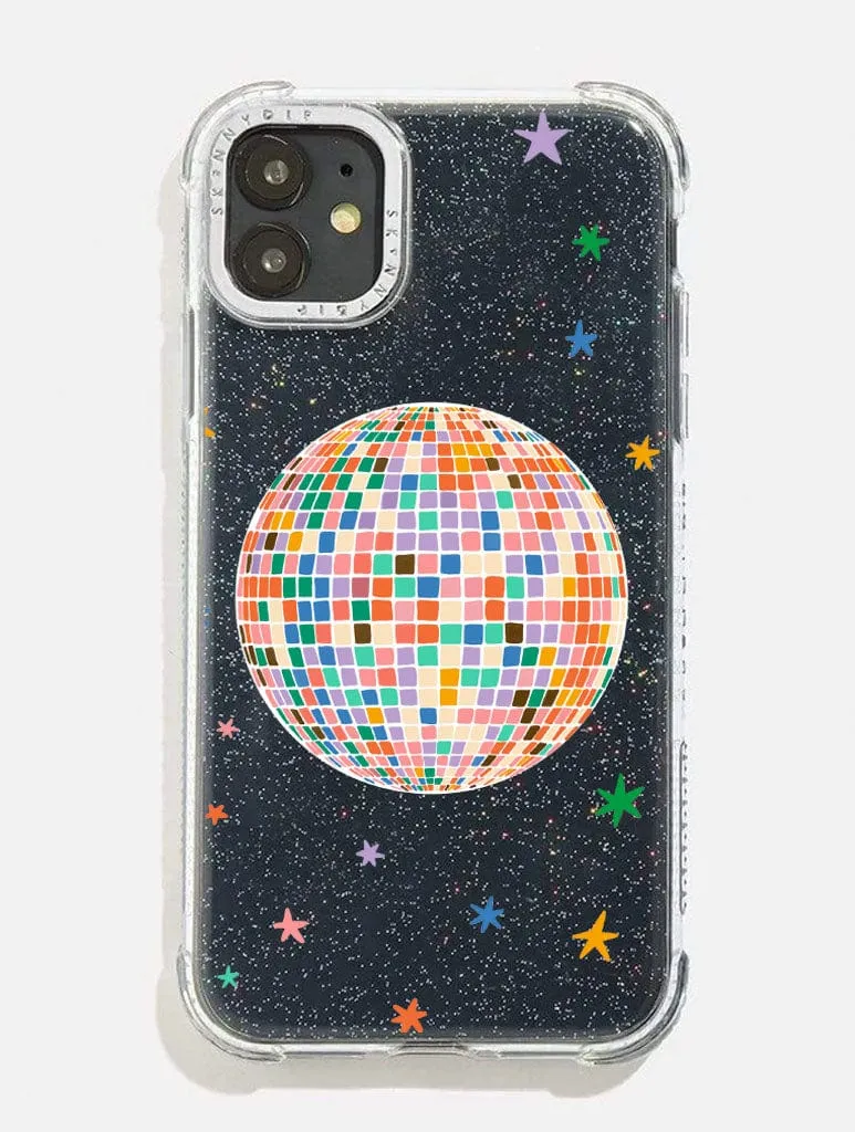 Proper Good x Skinnydip Disco Ball Glitter Shock iPhone Case sold by Skinnydip London