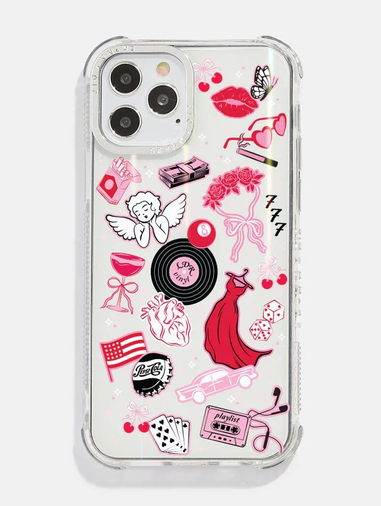 Lana Sticker Shock iPhone Case sold by Skinnydip London