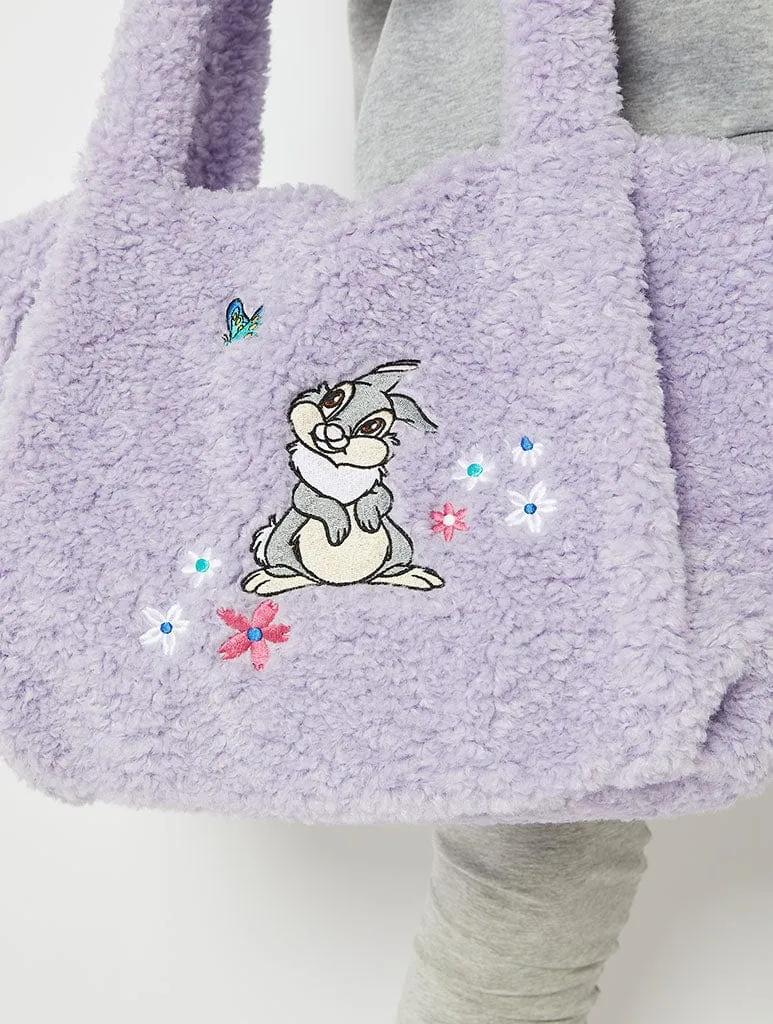 Disney Thumper Lilac Fur Tote Bag sold by Skinnydip London product image thumbnail 2