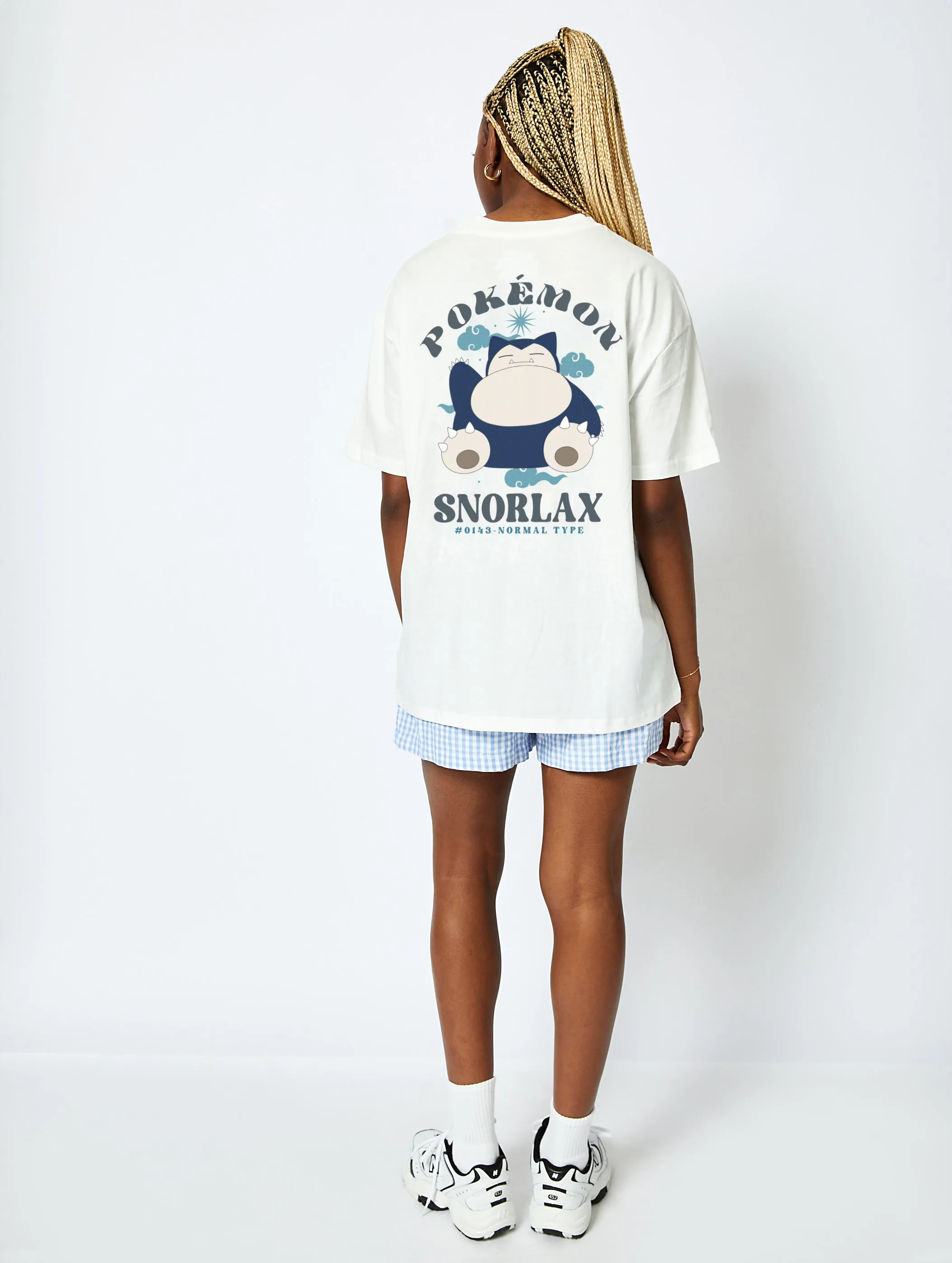 Pokemon #0143 Snorlax T-Shirt in Ecru sold by Skinnydip London product image thumbnail 3