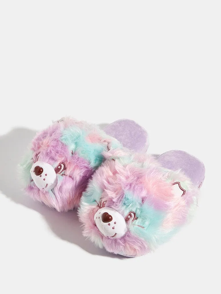 Care Bears x Skinnydip Tie Dye Slippers sold by Skinnydip London product image thumbnail 5