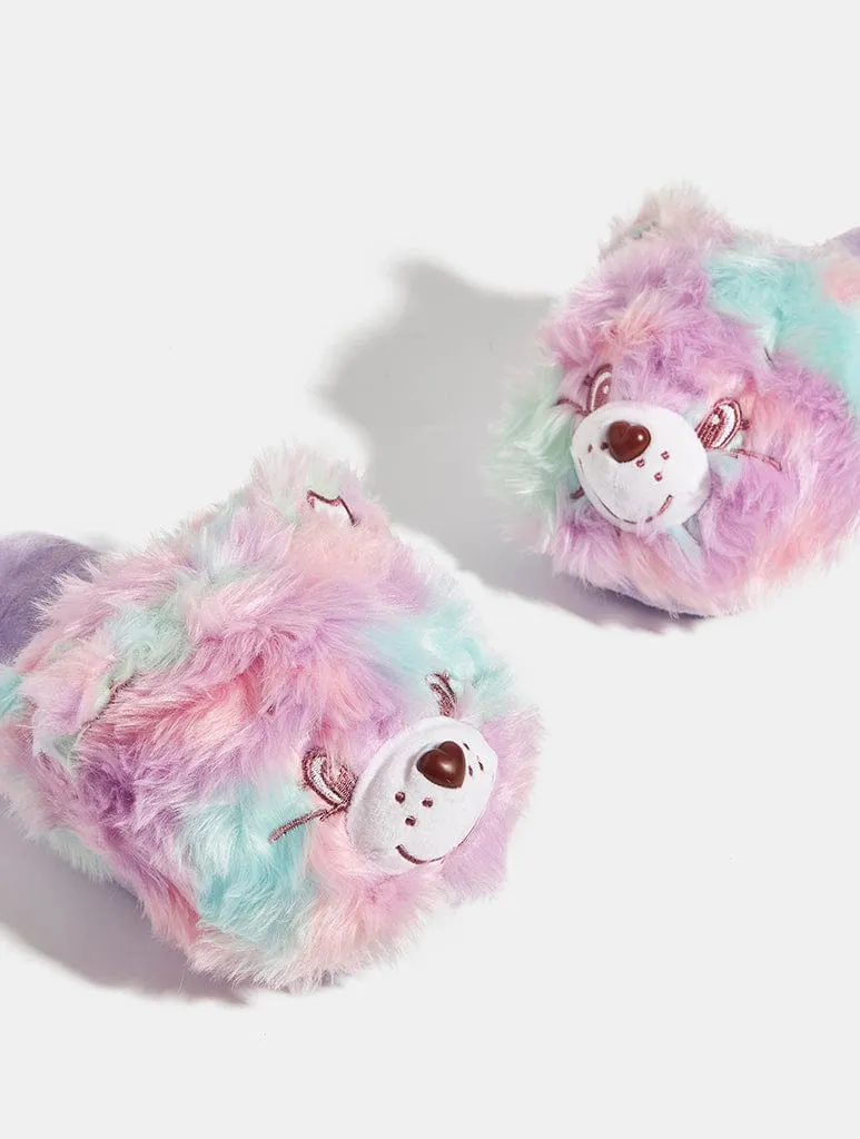 Care Bears x Skinnydip Tie Dye Slippers sold by Skinnydip London product image thumbnail 2