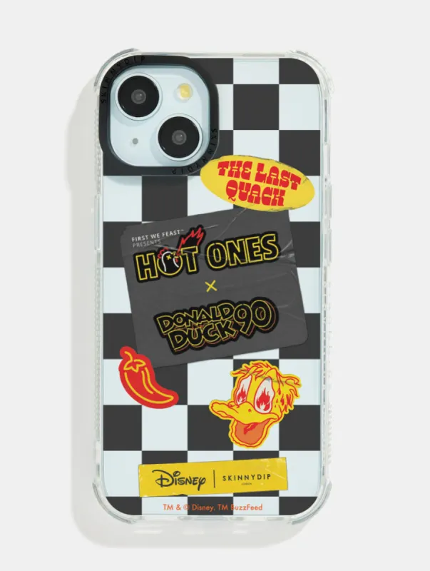 Disney x Hot Ones Checkerboard Shock iPhone Case sold by Skinnydip London