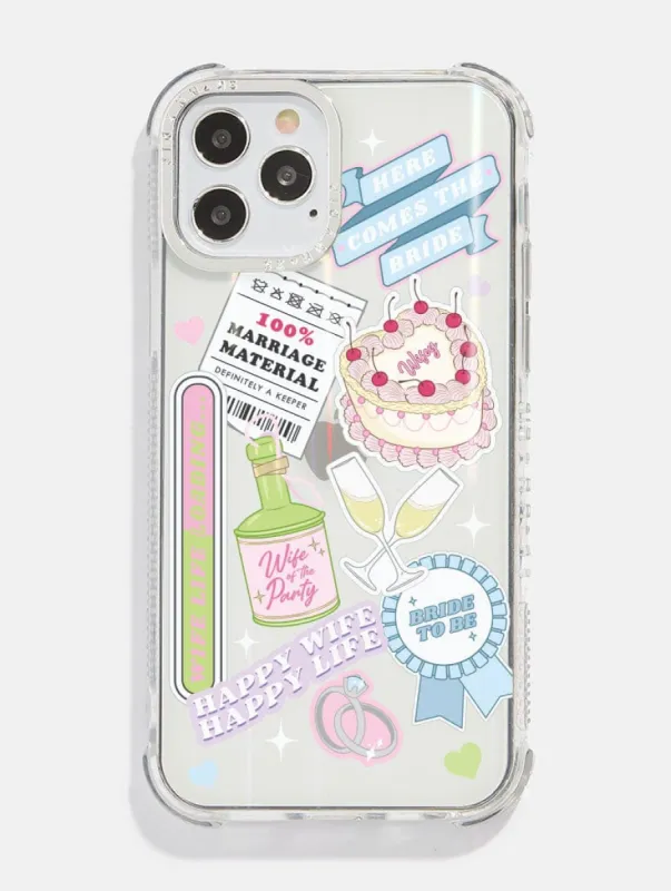 Bridal Sticker Shock iPhone Case sold by Skinnydip London