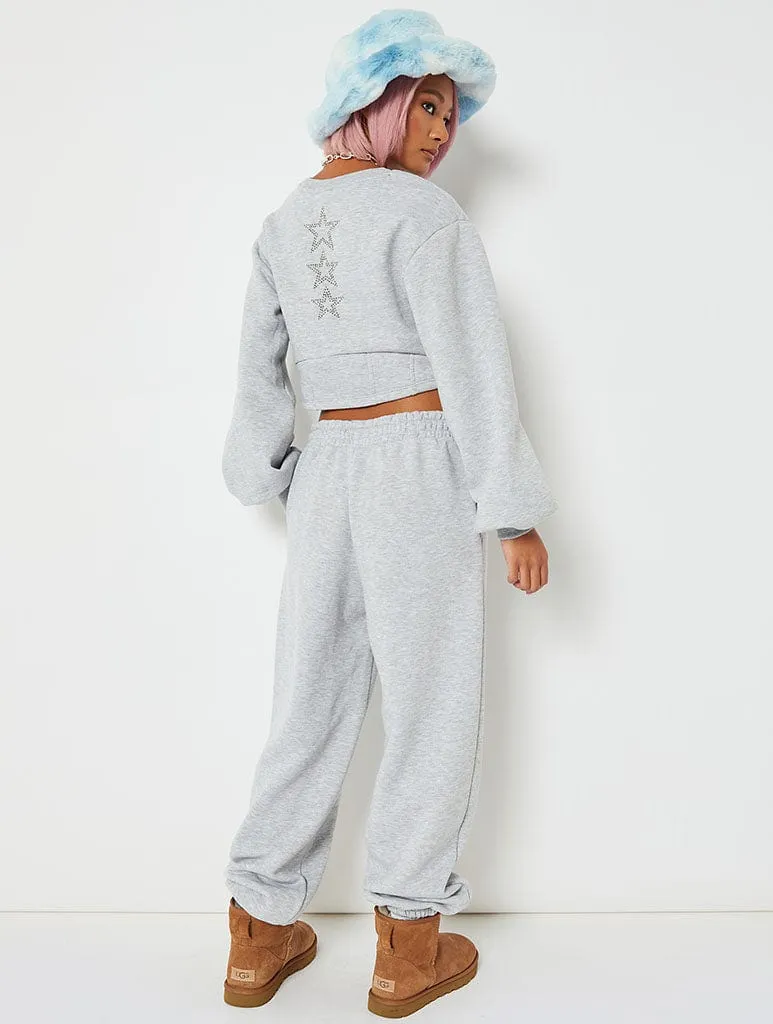Grey Sweat Joggers sold by Skinnydip London product image thumbnail 4
