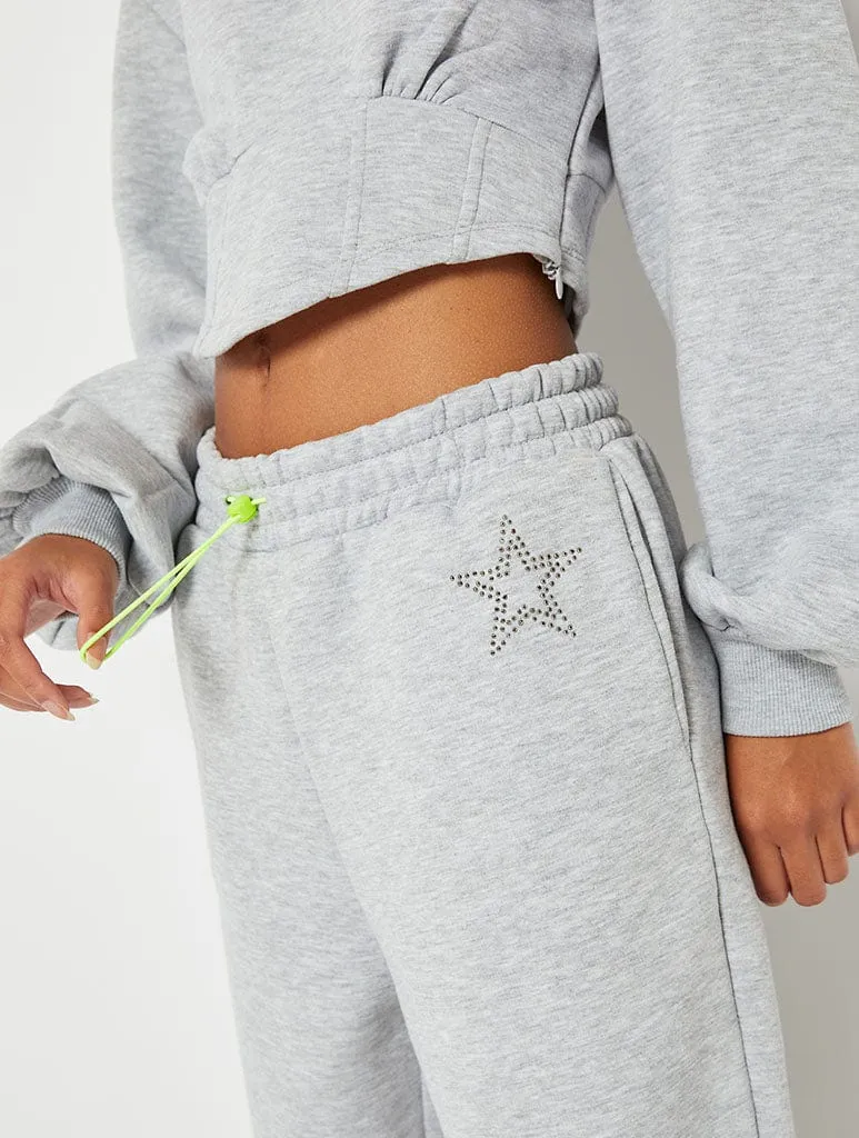 Grey Sweat Joggers sold by Skinnydip London product image thumbnail 3