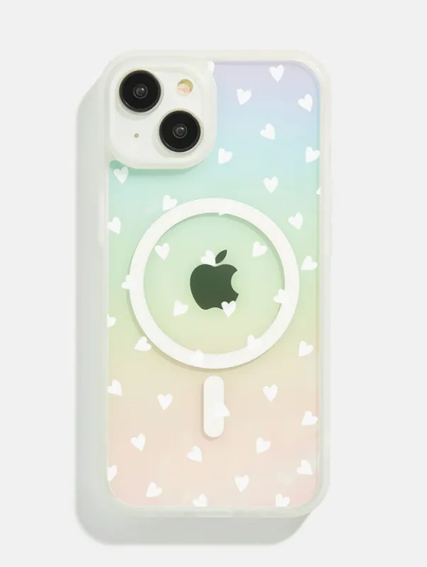 Frosted Holographic Magsafe Case made by Skinnydip London
