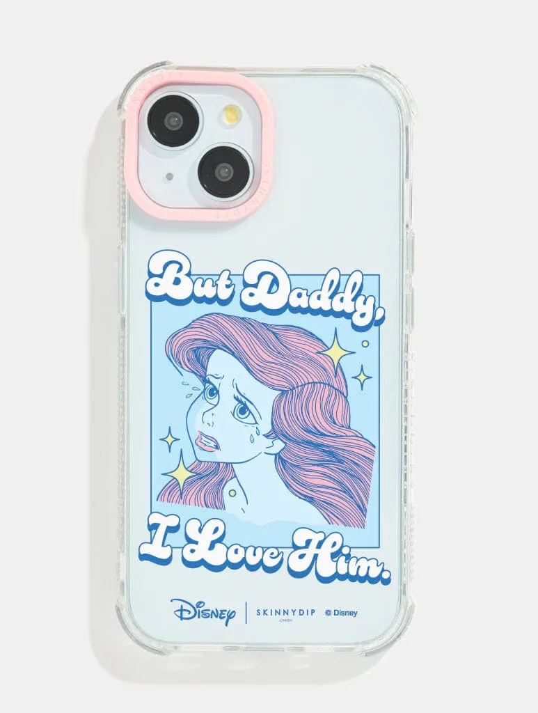 Disney Ariel But Daddy I Love Him Shock iPhone Case sold by Skinnydip London
