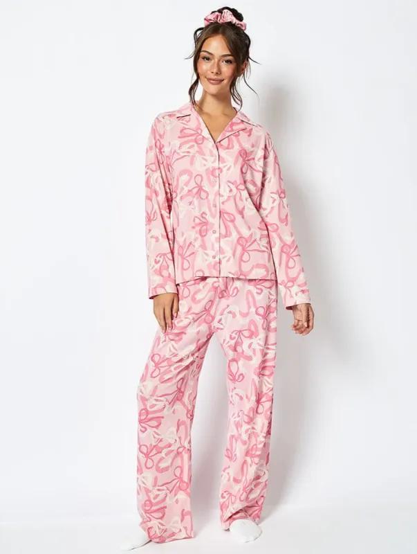 Bow Pyjama Set sold by Skinnydip London