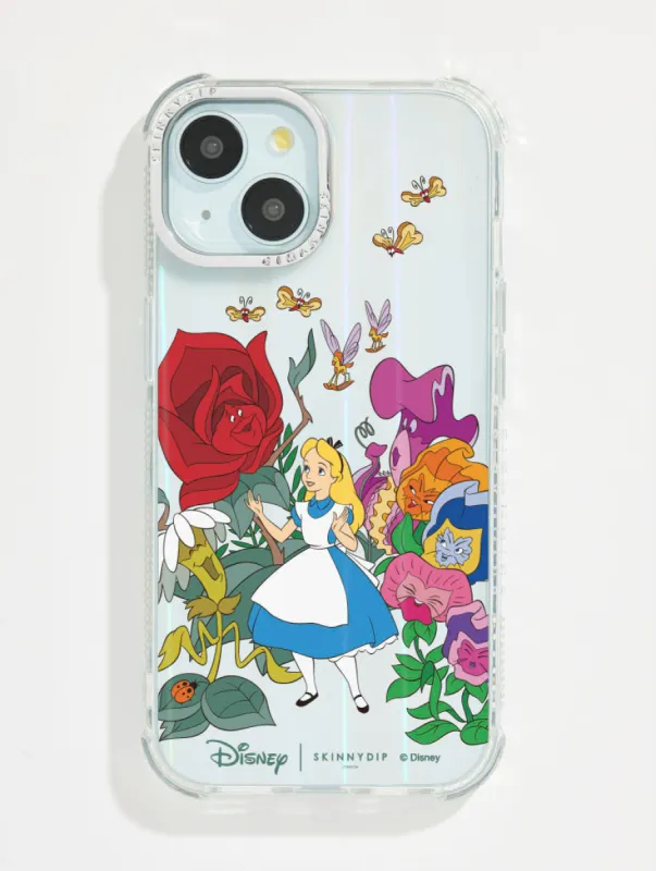 Disney Alice In The Wild Shock iPhone Case sold by Skinnydip London