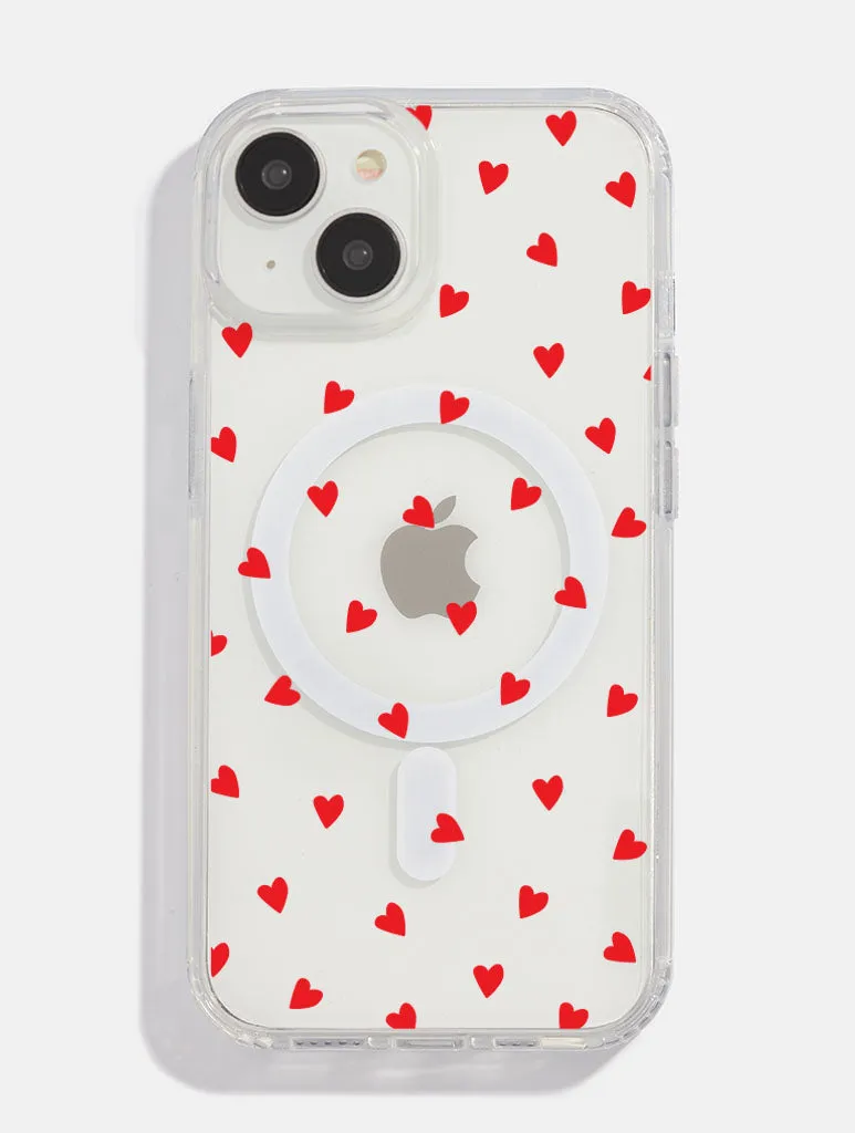 Ditsy Heart MagSafe iPhone Case sold by Skinnydip London