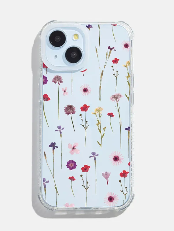 Floral Meadow Shock iPhone Case sold by Skinnydip London