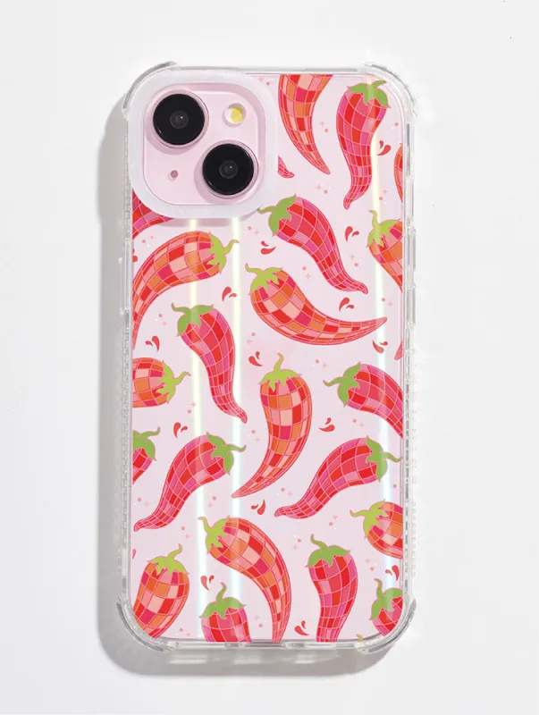 Disco Chillies Shock iPhone Case sold by Skinnydip London