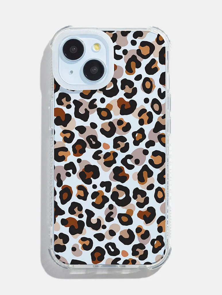 Leopard Print Shock iPhone Case sold by Skinnydip London