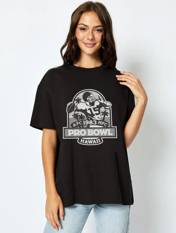 NFL x Skinnydip Pro Bowl T-Shirt in Black made by Skinnydip London