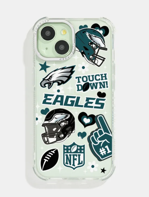 NFL x Skinnydip Philadelphia Eagles Shock iPhone Case made by Skinnydip London