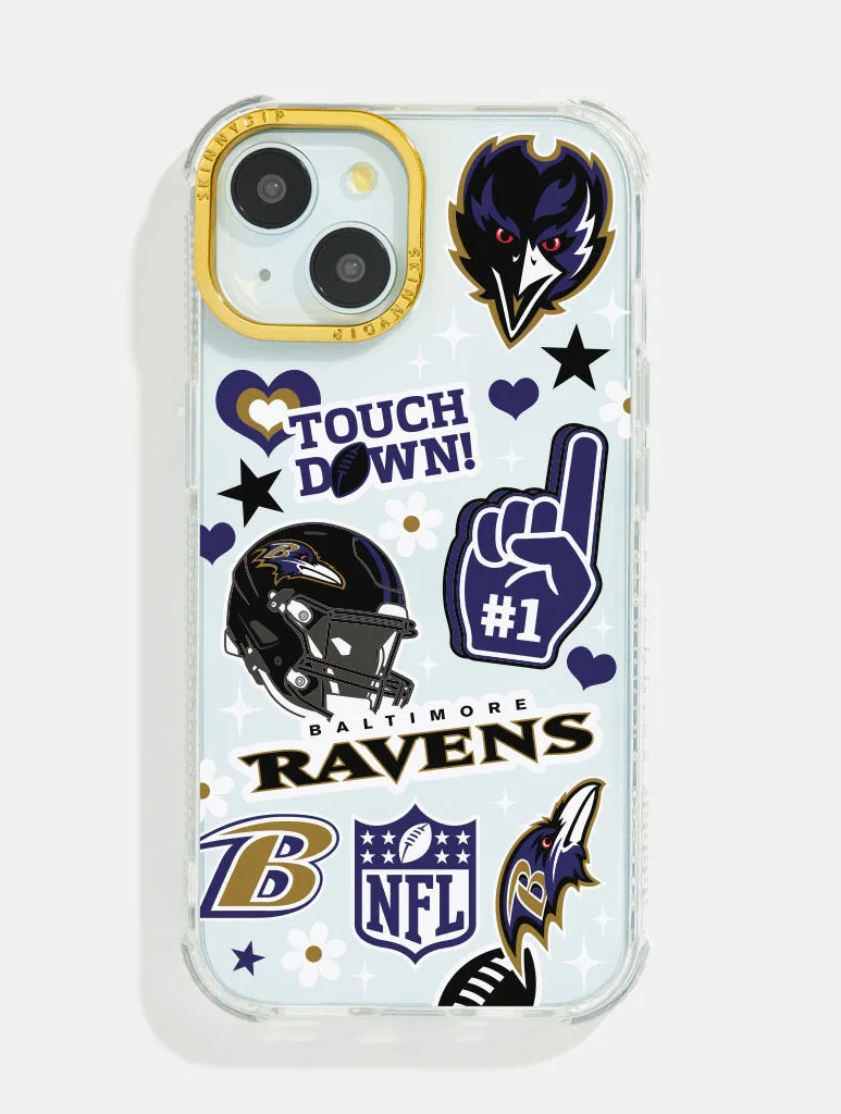 NFL x Skinnydip Baltimore Ravens Shock iPhone Case sold by Skinnydip London product image thumbnail 2
