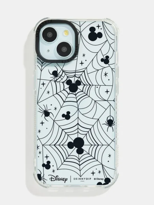 Disney Mickey Cobweb Shock iPhone Case sold by Skinnydip London