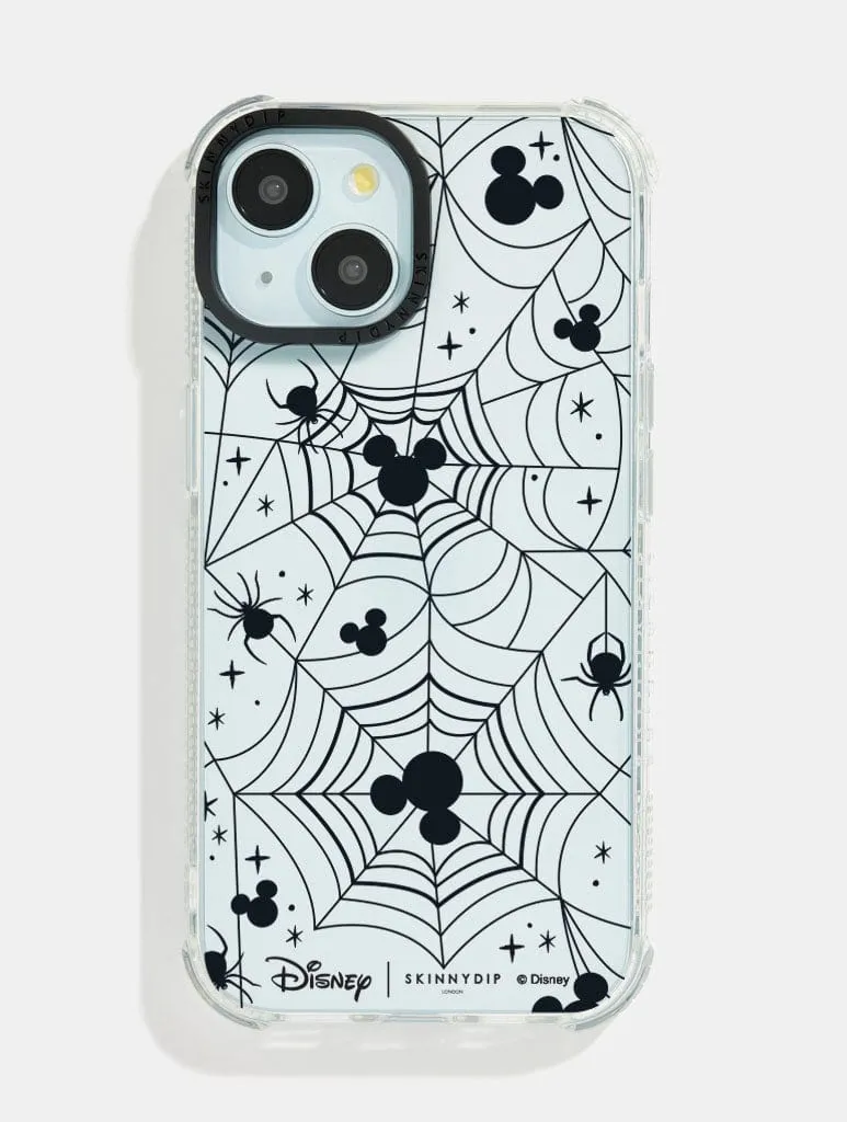 Disney Mickey Cobweb Shock iPhone Case sold by Skinnydip London