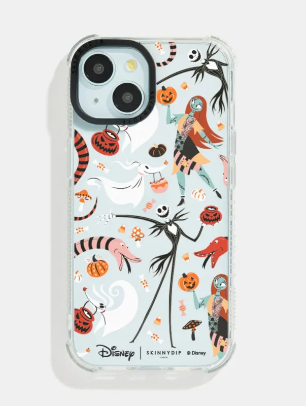 Disney The Nightmare Before Christmas Pastel Halloween Shock iPhone Case sold by Skinnydip London
